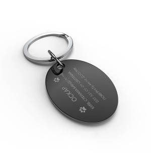 Grawerowany identyfikator dla psa