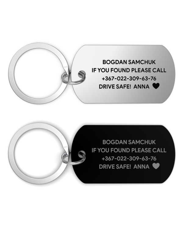 Personalizowany brelok
