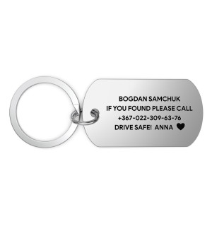 Personalizowany brelok